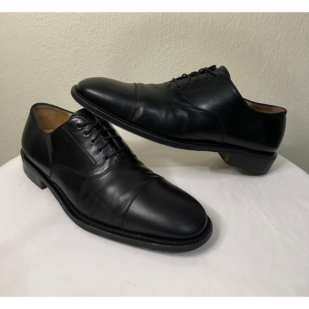 Authentic Salvatore Ferragamo Oxfords Lace Dressing Shoes sz 10 Loafers Gancini